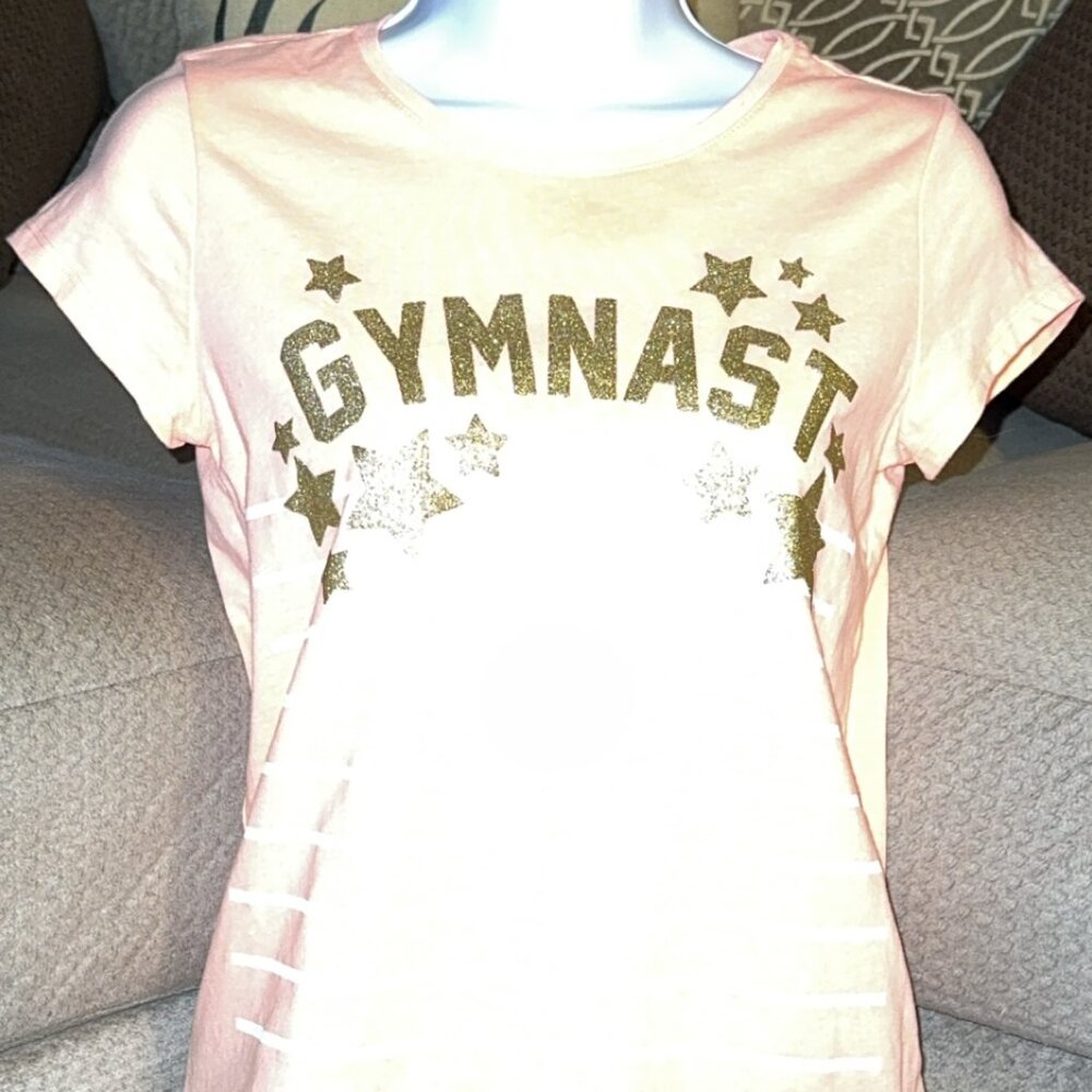 Girls Peach T Shirt